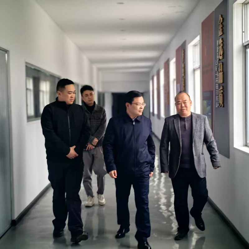 2025年3月11日恩施市市委副书记、市长郭玉锋一行参观调研