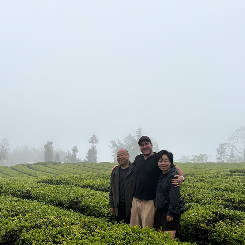 2025年4月10日美籍友人（罗文先生）参观体验