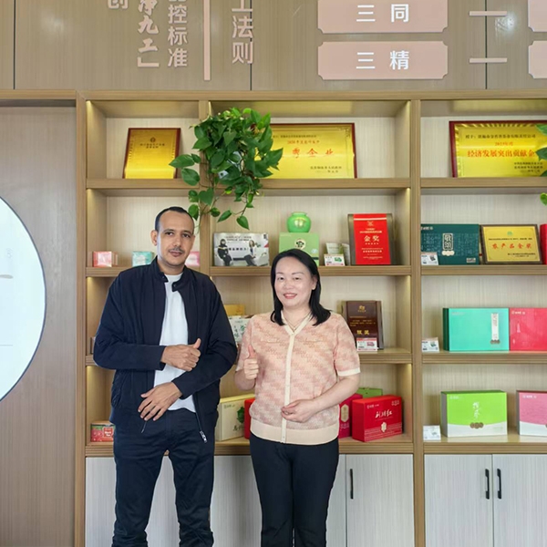 2025年6月3日广交会认识的毛里塔尼亚客户到厂参观调研